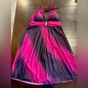 Sparkly Magenta and Purple Dress